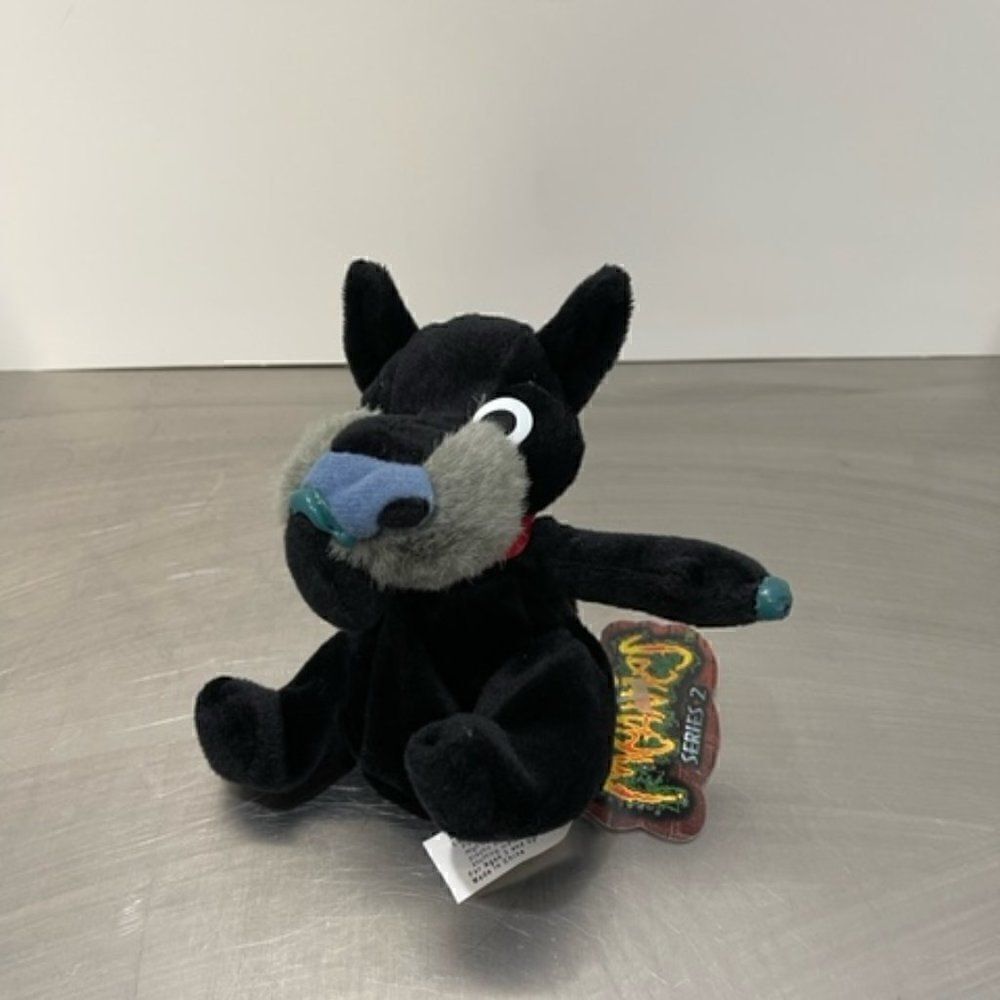1998 Meanies Series 2 DIGGER the Snottish Terrier Bean Bag Plush New With Tags A